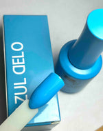 Gel azul cielo