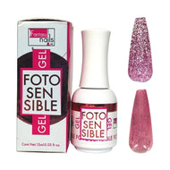 Gel fotosensible rosa